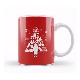 Humuts Big Lebowski Christmas Tree Silhouette Kupa Bardak