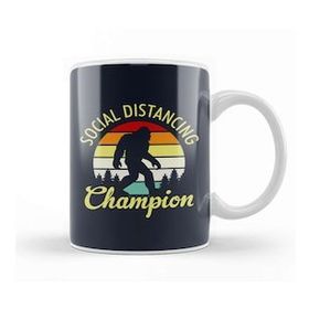 Humuts Bigfoot Social Distancing Champion Kupa Bardak