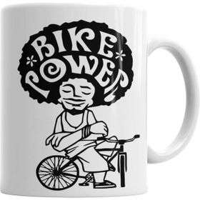 Humuts Bike Power Black Kupa Bardak