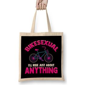 Humuts Bikesexual I'll Ride Just About Anything Biking Bez Çanta