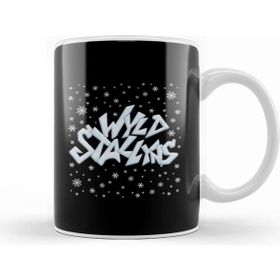 Humuts Bill And Ted Wyld Stallyns Christmas Snow Logo Kupa Bardak