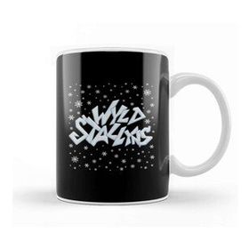 Humuts Bill And Ted Wyld Stallyns Christmas Snow Logo Kupa Bardak