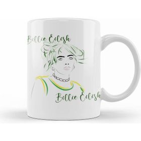 Humuts Billie Eilish Kupa Bardak Porselen