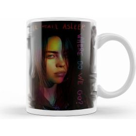 Humuts Billie Eilish Kupa Bardak Porselen