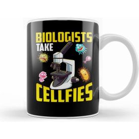 Humuts Biologists Take Cellfies Microscope Selfies Pun Beyaz Kupa