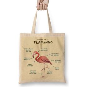 Humuts Bir Flamingo Anatomisi Bez Çanta