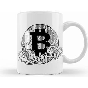 Humuts Bitcoin Money Is Power Btc Cryptocurrency Trading Kupa Bardak