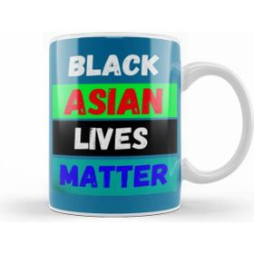 Humuts Black Asian Lives Matter Stop Aapı Hate Beyaz Kupa