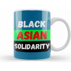 Humuts Black Asian Solidarity Stop Aapı Hate Beyaz Kupa