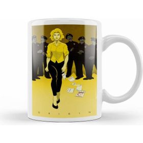 Humuts Black Canary Scream Beyaz Kupa
