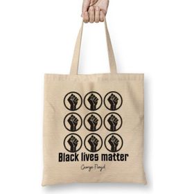 Humuts Black Lives Matter George Floyd 2022 Bez Çanta