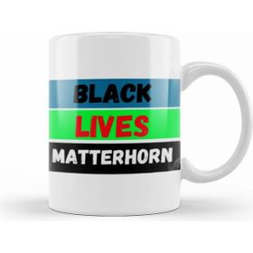 Humuts Black Lives Matterhorn Beyaz Kupa
