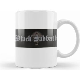 Humuts Black Sabbath Symbol 01 Beyaz Kupa
