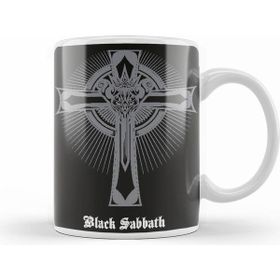 Humuts Black Sabbath Symbol Beyaz Kupa