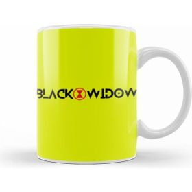 Humuts Black Widow Logo 2021 Beyaz Kupa