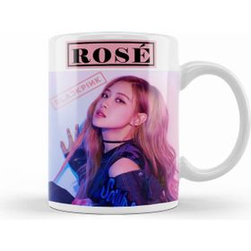 Humuts Blackpink Rose Beyaz Kupa