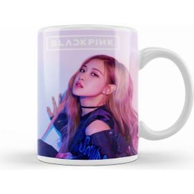 Humuts Blackpink Rose Beyaz Kupa