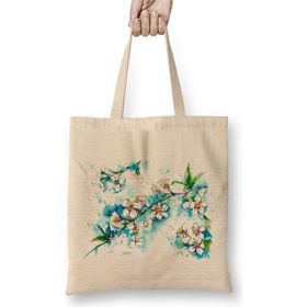 Humuts Blossom Spring Blossoms Bez Kadın Günlük Çanta