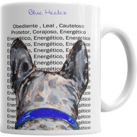 Humuts Blue Heeler Pug Köpek Kupa Bardak