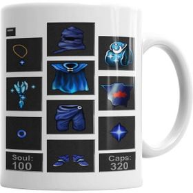 Humuts Blue Set Tibia Kupa Bardak