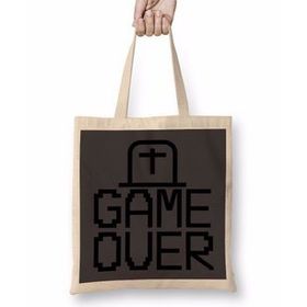 Humuts Blusa Game Over Bez Kadın Günlük Çanta