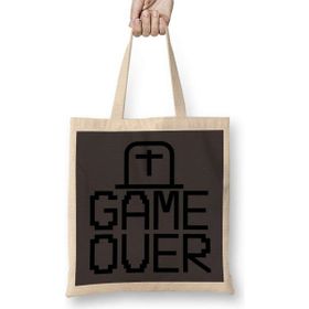 Humuts Blusa Game Over Bez Kadın Günlük Çanta