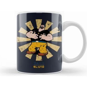 Humuts Bluto Retro Japanese Popeye Kupa Bardak