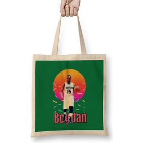 Humuts Bogdan Bogdanovic Vintage Art - Legend Basketball Gift Bez Çanta