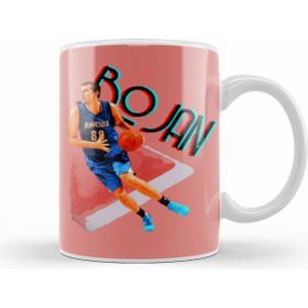 Humuts Bojan Bogdanovic Vintage Art Legend Basketball Gift Kupa Bardak