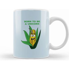 Humuts Born To Be A Unicorn Corn On The Cob Pun Kupa Bardak