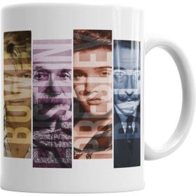 Humuts Bowie Einstein Presley Dali Kupa Bardak