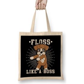 Humuts Boxer Dog Floss Like A Boss Bez Çanta