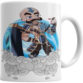 Humuts Braaum Aang League Of Legends Crossover Kupa Bardak