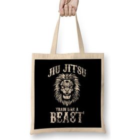 Humuts Brazilian Jiu Jitsu Train Like A Beast Distressed Bez Çanta