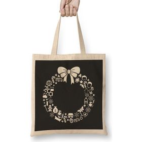 Humuts Breaking Bad Christmas Wreath Pattern Bez Çanta