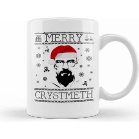 Humuts Breaking Bad Heisenberg Merry Chrystmeth Christmas Kupa Bardak