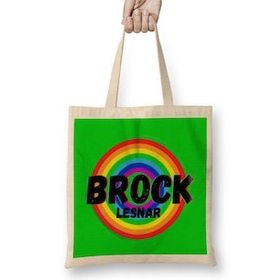 Humuts Brock Lesnar- Vintage Retro Rainbow Style Warriors Design Wrestlers-gift Bez Kadın Günlük Çanta