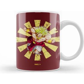 Humuts Broly Retro Japanese Dragon Ball Z Kupa Bardak