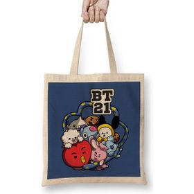 Humuts BT21 Bts Hug Bez Çanta