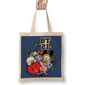 Humuts BT21 Bts Hug Bez Çanta