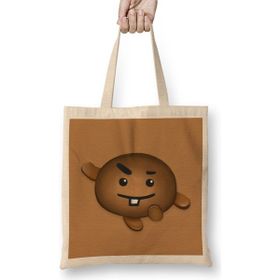 Humuts BT21 Bts Kpop Cute Shooky Suga Yoongi Bez Çanta