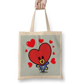 Humuts BT21 V Taetae Taehyung Bez Çanta