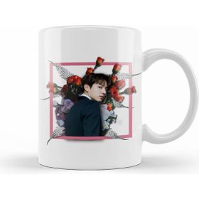 Humuts Bts Bangtan Sonyeondan Floral Jungkook Kupa Bardak