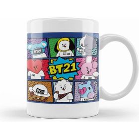 Humuts Bts BT21 03 Kupa Bardak