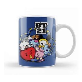 Humuts Bts BT21 Hug Kupa Bardak