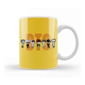 Humuts Bts Chibi Members Airport Fashion Kupa Bardak