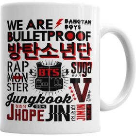 Humuts Bts Collage Kupa Bardak