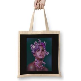 Humuts Bts Flower Jimin Bez Çanta