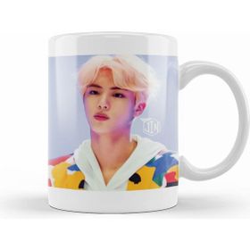 Humuts Bts Jin Oil Paintin Kupa Bardak