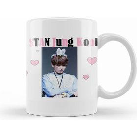 Humuts Bts Jung Kook Baseball Sleeve Kupa Bardak